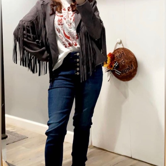 Tazzled Dark Grey Jacket - Picture 5 of 5